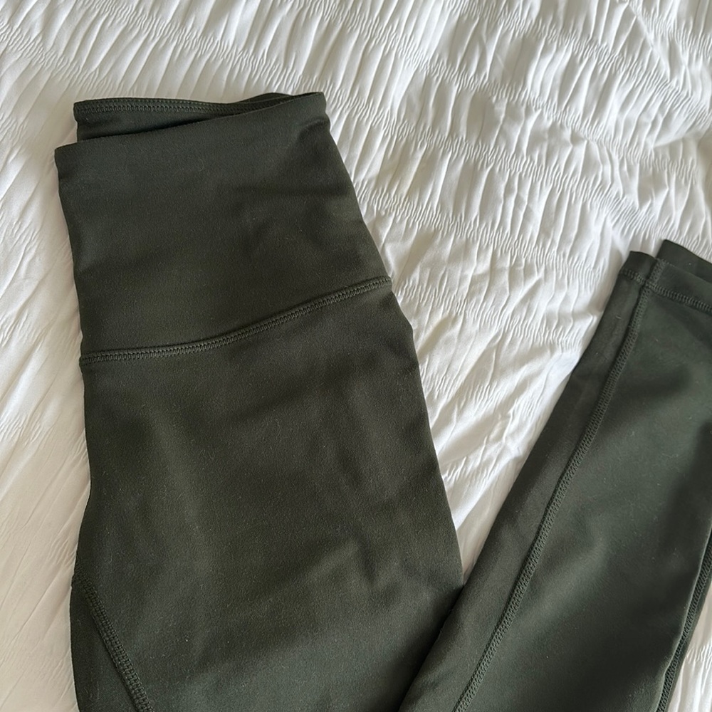 Zella olive leggings size XS